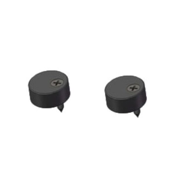 Orca Hardware 2 Piece Package, Anti Jump Block, Attaches To The Top of The Door To Keep The Hangers From Getting FT-BLOCK-BL - main
